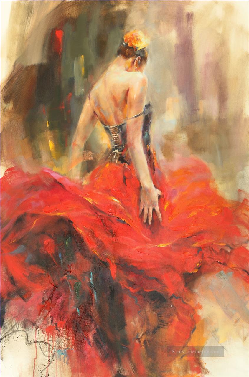 Schöne Mädchen Tänzer AR 05 Impressionist Ölgemälde